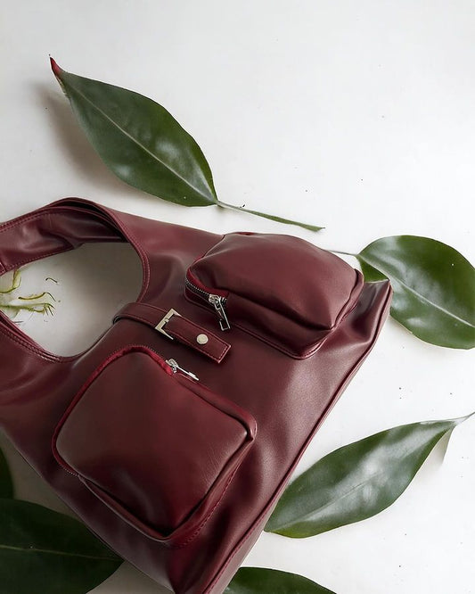 Chic Multi - Pocket Crossbody Bag - allsose