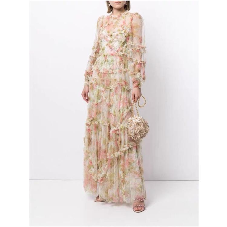 Floral Fantasy Dress - allsose