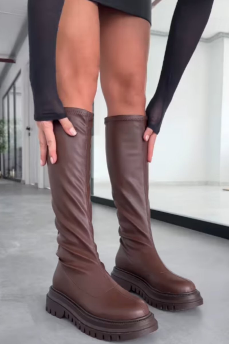 High Quality Leather Boots - allsose