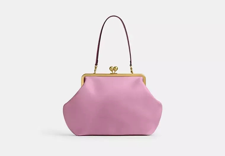 Rose Kisslock Frame Bag
