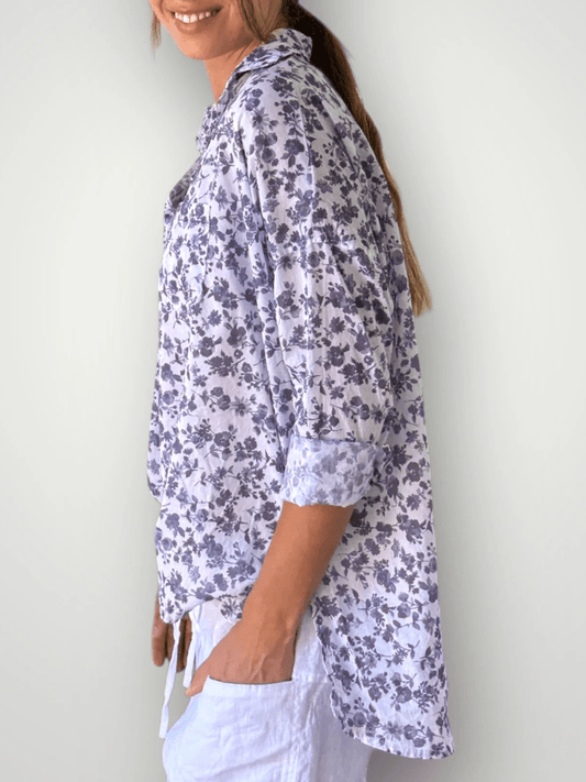 Spring And Summer Rosie Cotton Shirt - allsose