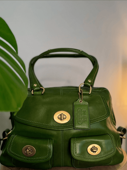 Vintage Legacy Bag In Rare Green - allsose