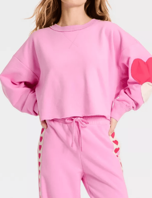 Adorable Sweet Heart Comfy Set - allsose