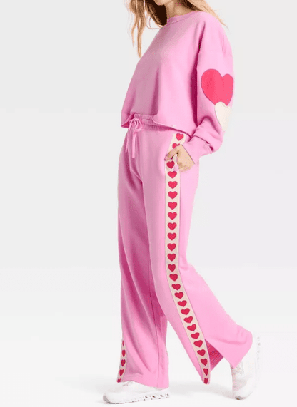 Adorable Sweet Heart Comfy Set - allsose