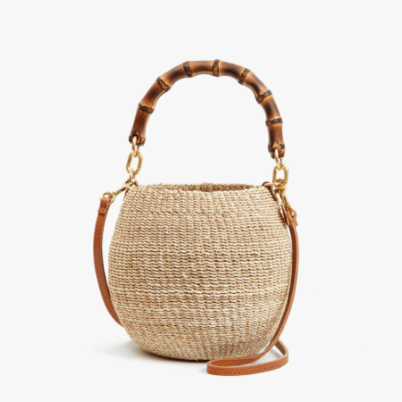 Adorable Woven Tote Handbag - allsose