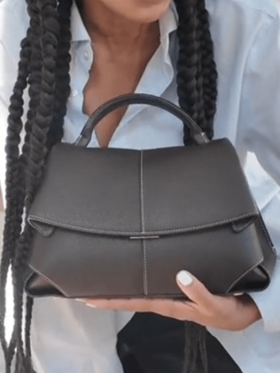 Calf Leather Hand Bag - allsose