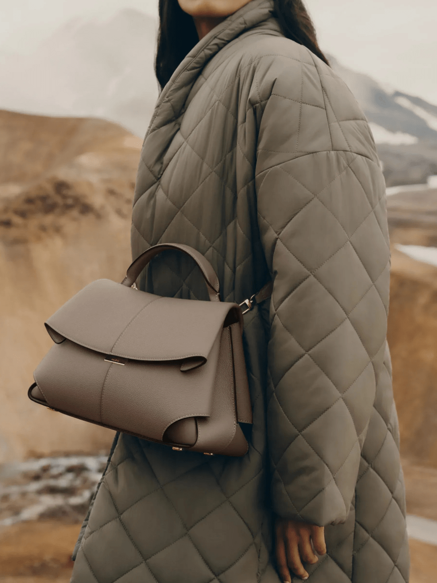 Calf Leather Hand Bag - allsose