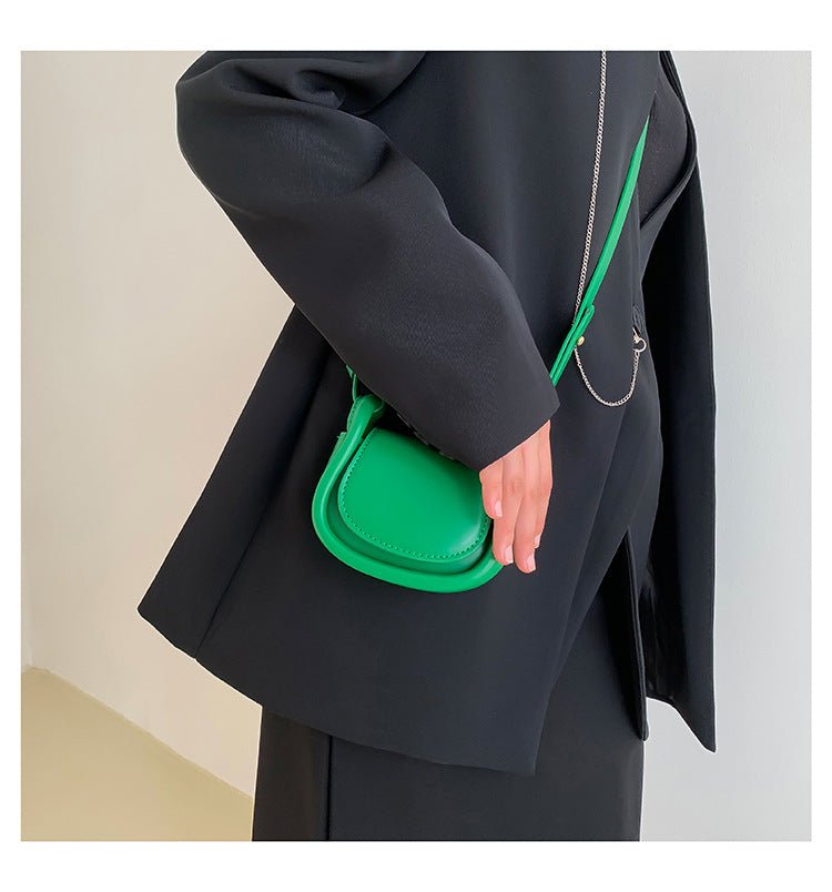 Candy - colored Mini Saddle Bag - allsose