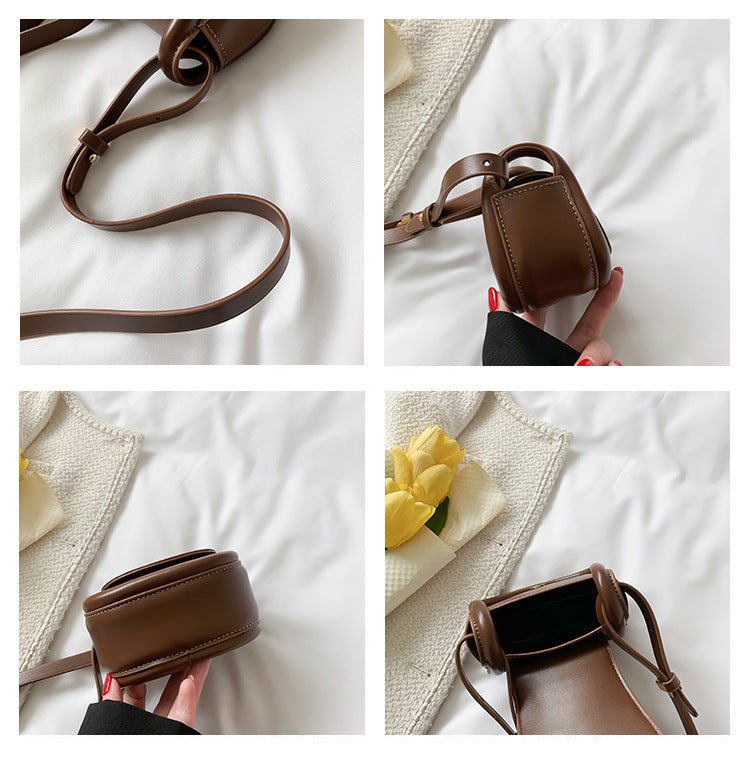 Candy - colored Mini Saddle Bag - allsose