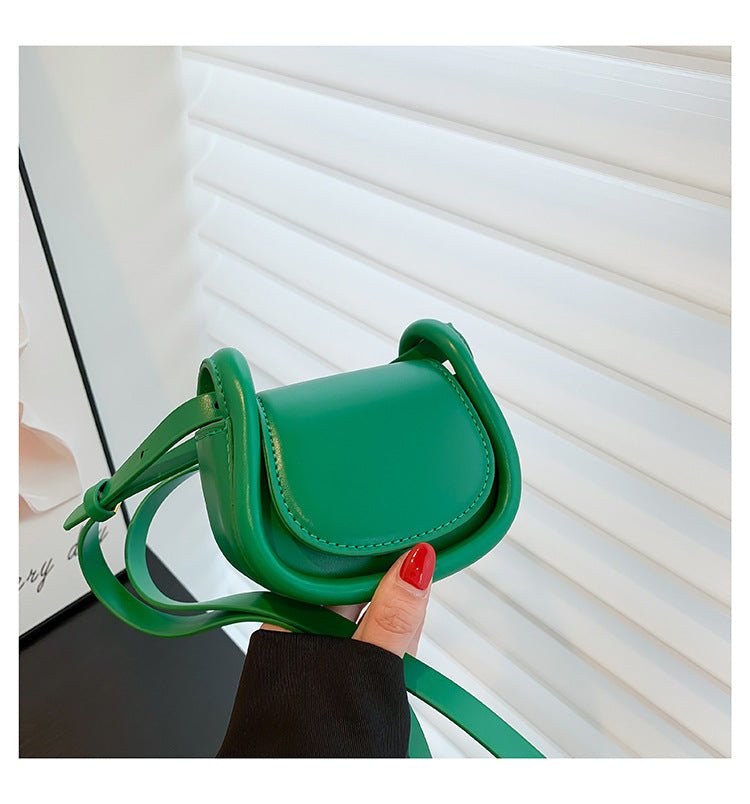 Candy - colored Mini Saddle Bag - allsose