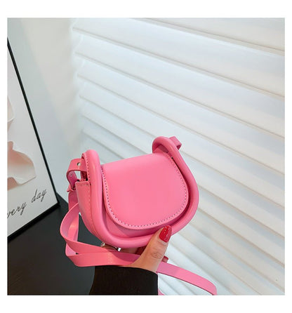 Candy - colored Mini Saddle Bag - allsose