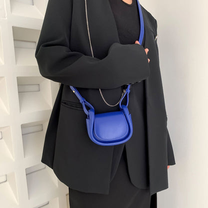Candy - colored Mini Saddle Bag - allsose