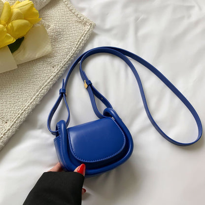 Candy - colored Mini Saddle Bag - allsose