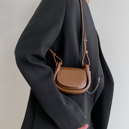 Candy - colored Mini Saddle Bag - allsose