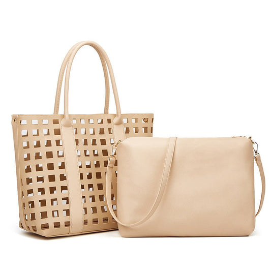 Casual Cutout Tote Bag - allsose