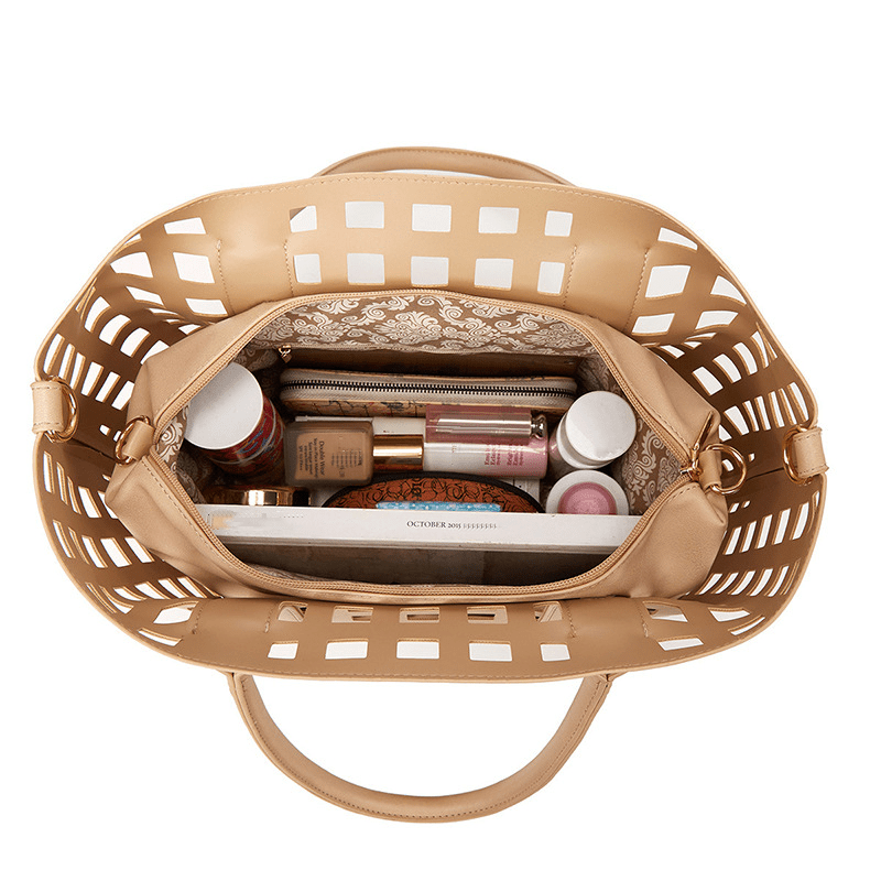 Casual Cutout Tote Bag - allsose