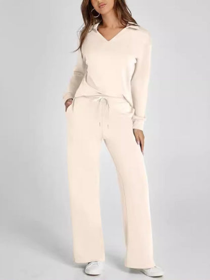 Casual Long Sleeve Sweatsuits Sets - allsose