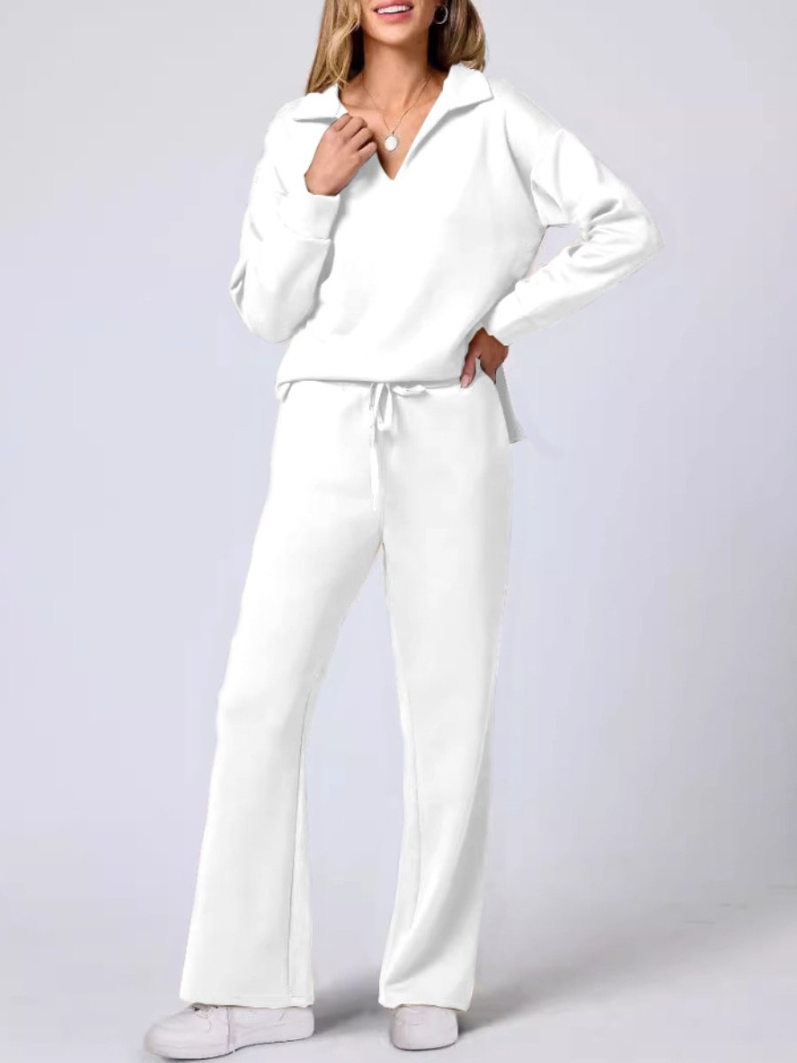 Casual Long Sleeve Sweatsuits Sets - allsose