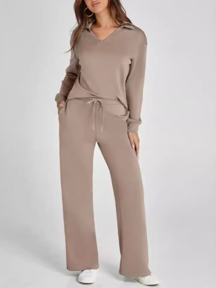 Casual Long Sleeve Sweatsuits Sets - allsose