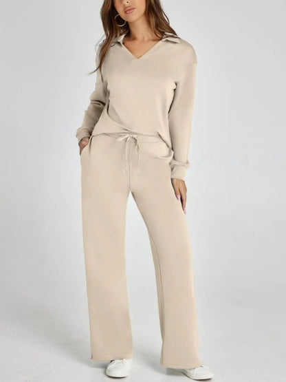 Casual Long Sleeve Sweatsuits Sets - allsose