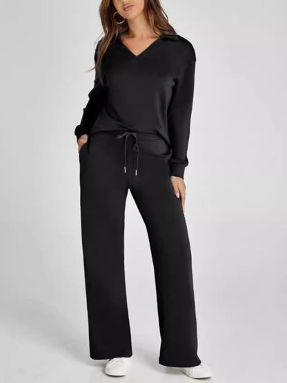 Casual Long Sleeve Sweatsuits Sets - allsose