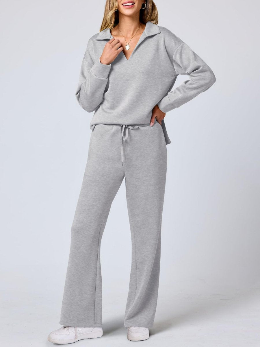 Casual Long Sleeve Sweatsuits Sets - allsose