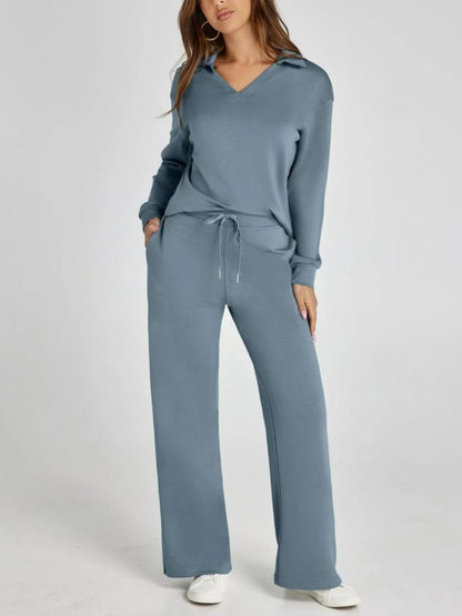 Casual Long Sleeve Sweatsuits Sets - allsose