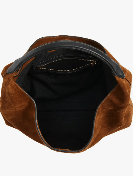 Chic Suede Shoulder Bag - allsose