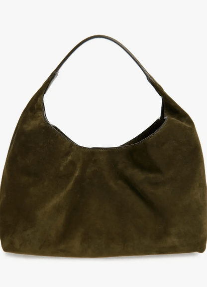 Chic Suede Shoulder Bag - allsose