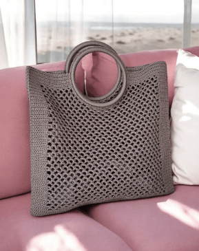 Chic Women's Woven Hollow Bag - allsose