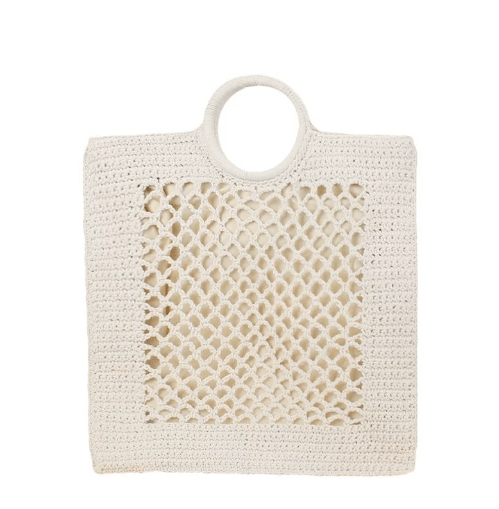 Chic Women's Woven Hollow Bag - allsose