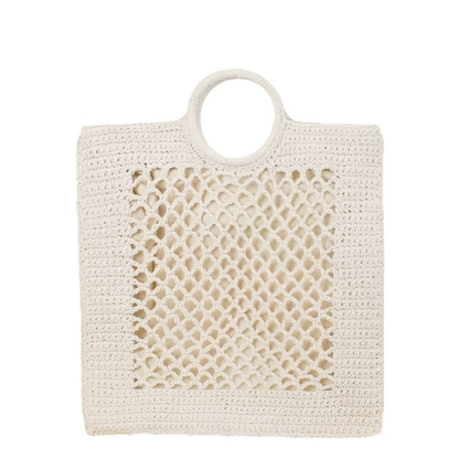 Chic Women's Woven Hollow Bag - allsose