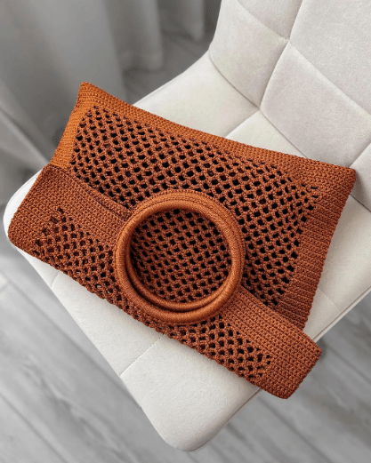 Chic Women's Woven Hollow Bag - allsose