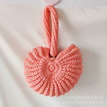 Conch Woven Handbag - allsose