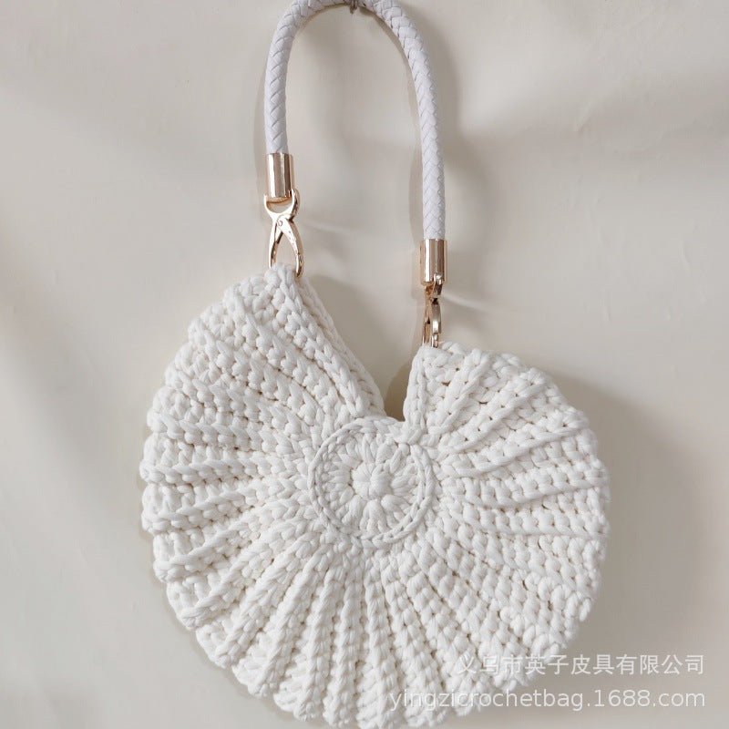 Conch Woven Handbag - allsose
