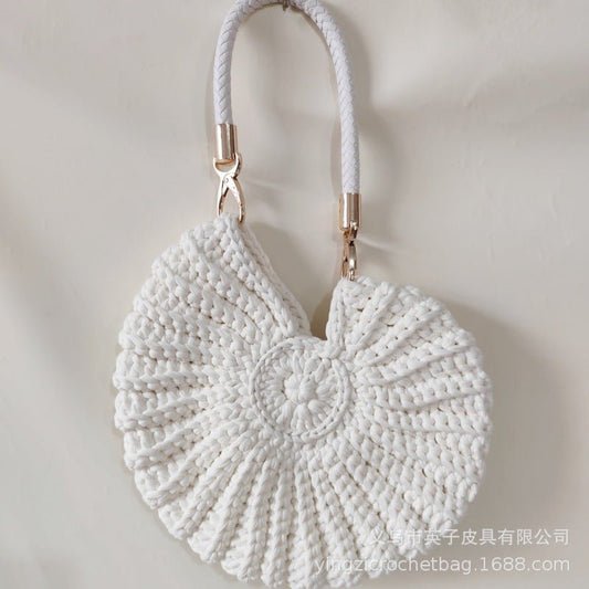 Conch Woven Handbag - allsose