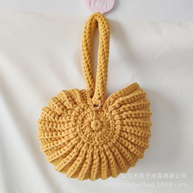 Conch Woven Handbag - allsose