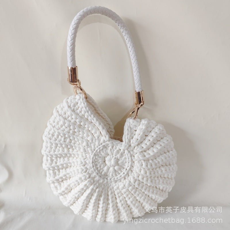 Conch Woven Handbag - allsose