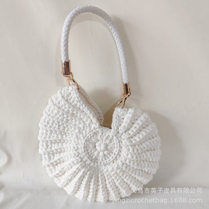 Conch Woven Handbag - allsose