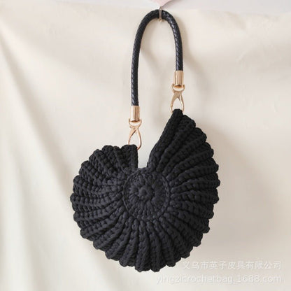 Conch Woven Handbag - allsose