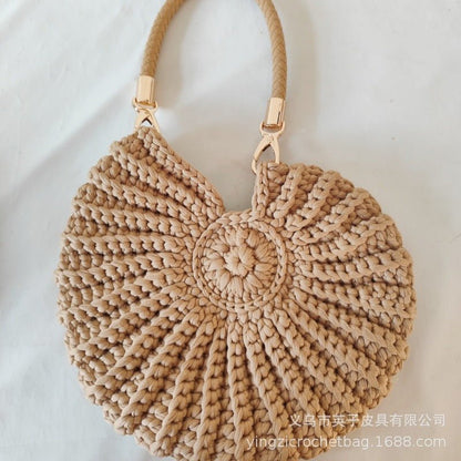 Conch Woven Handbag - allsose