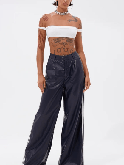 DAYTIME TROUSER IN NAVY - allsose