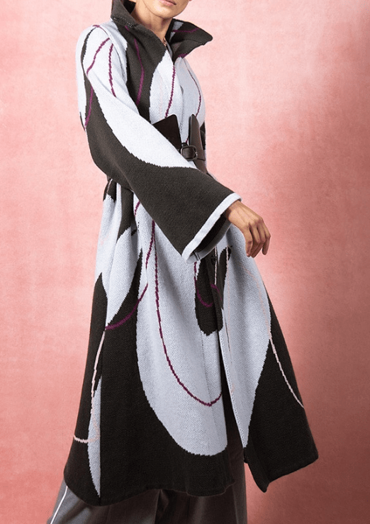 Fancy Pattern Cardigan - allsose