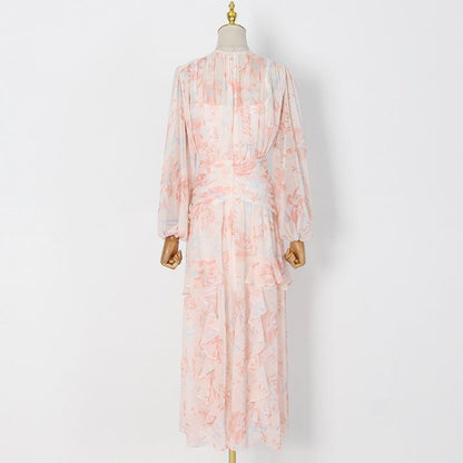 Faye Floral Maxi Dress - allsose