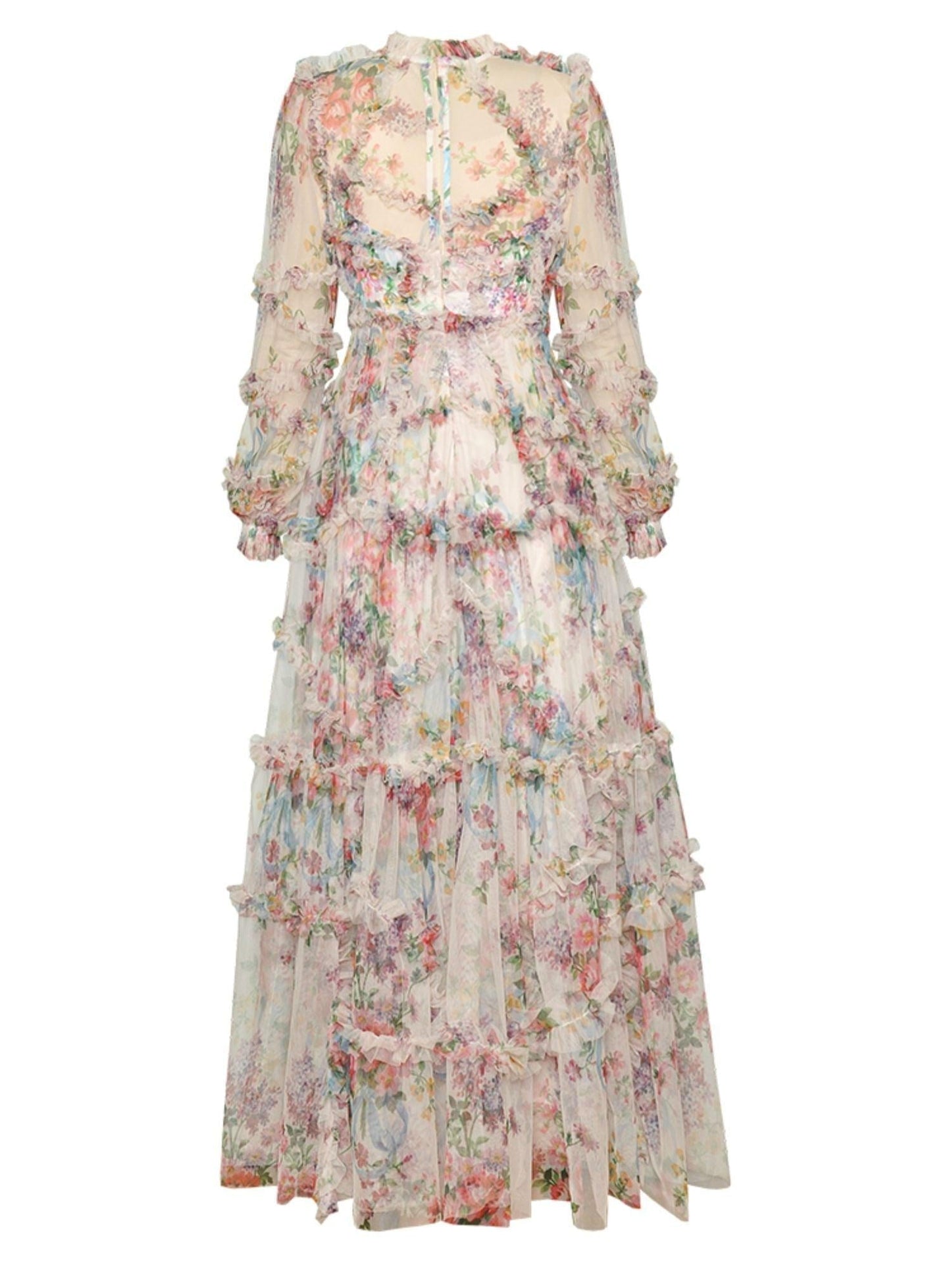 Floral Fantasy Dress - allsose