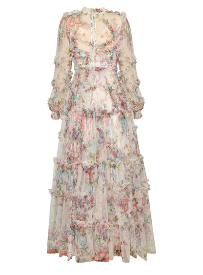 Floral Fantasy Dress - allsose