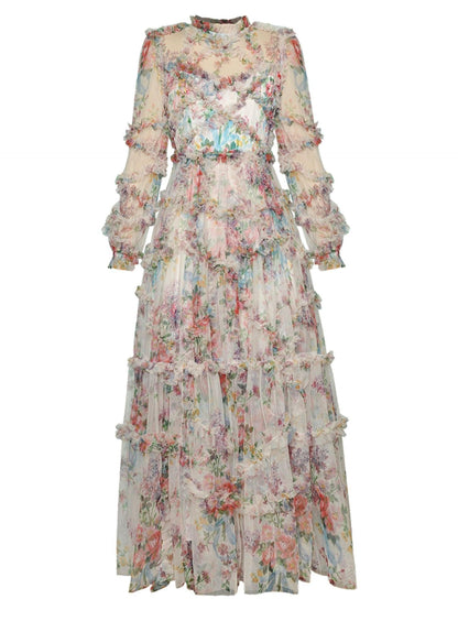 Floral Fantasy Dress - allsose