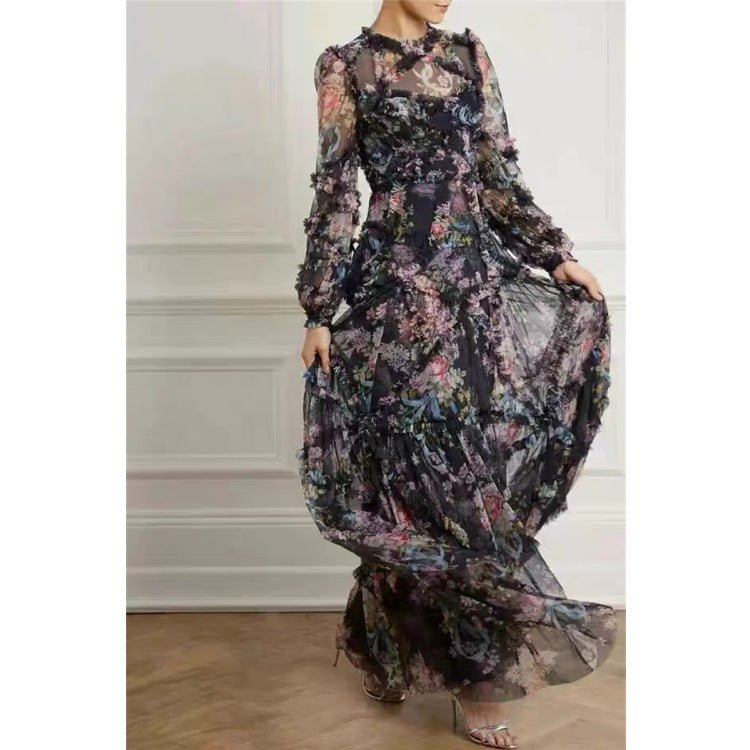 Floral Fantasy Dress - allsose
