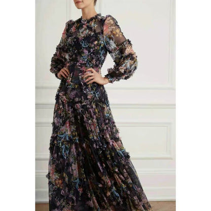 Floral Fantasy Dress - allsose