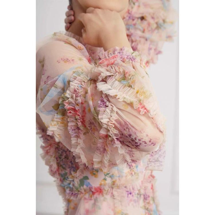 Floral Fantasy Dress - allsose